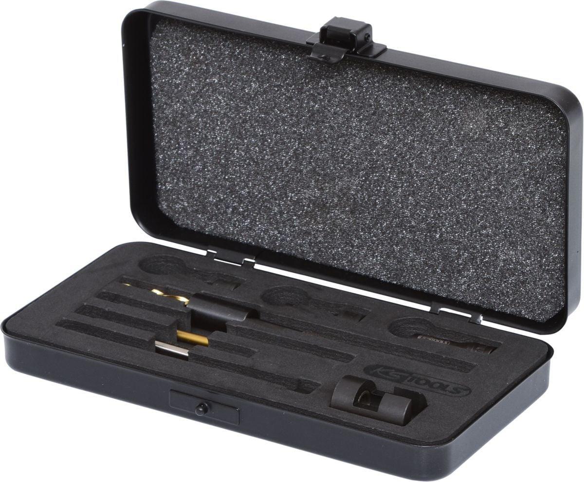 KS Tools Demontageset voor gloeibougies van chroom-vanadiumstaal