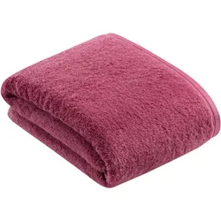 Vossen Frottierserie Vegan Life blackberry Waschhandschuh 22 x 16 cm