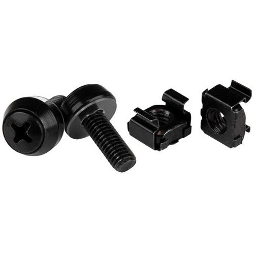 Startech 50 PKG M6 SCREWS und CAGE NUTS
