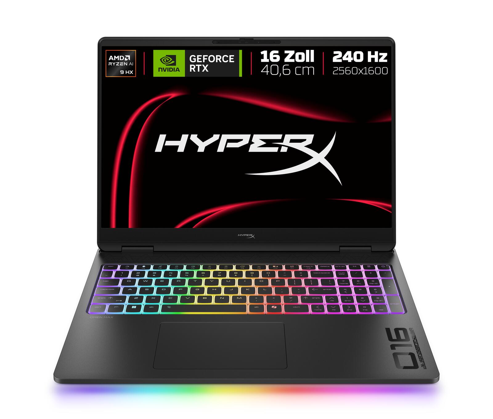 HyperX OMEN 16-ak1090ng AMD Ryzen™ AI 9 HX 475 Gaming Laptop 40,6 cm (16") DK9Y3EA#ABD