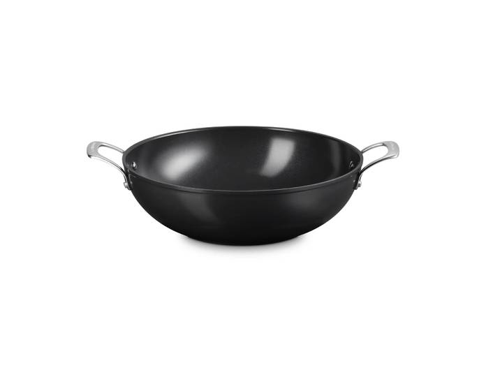 Le Creuset Ceramik Wokpfanne 2 Griffe 32 cm