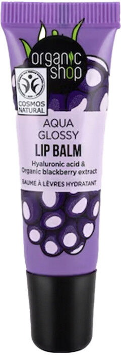 Organic Shop Baume à Lèvres Aqua Glossy Soin des Yeux & Lèvres