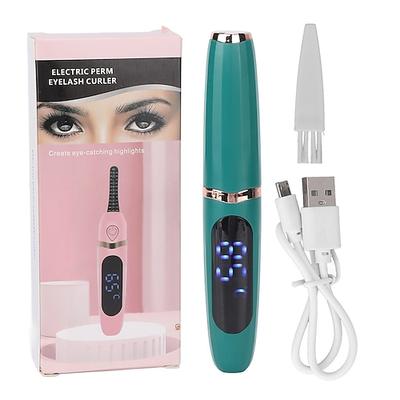 Elektrischer Wimpernzange Wiederaufladbar Heizbar Tragbare Wimpernzange Langanhaltende Wimpernzange Werkzeug Valentinstagsgeschenk