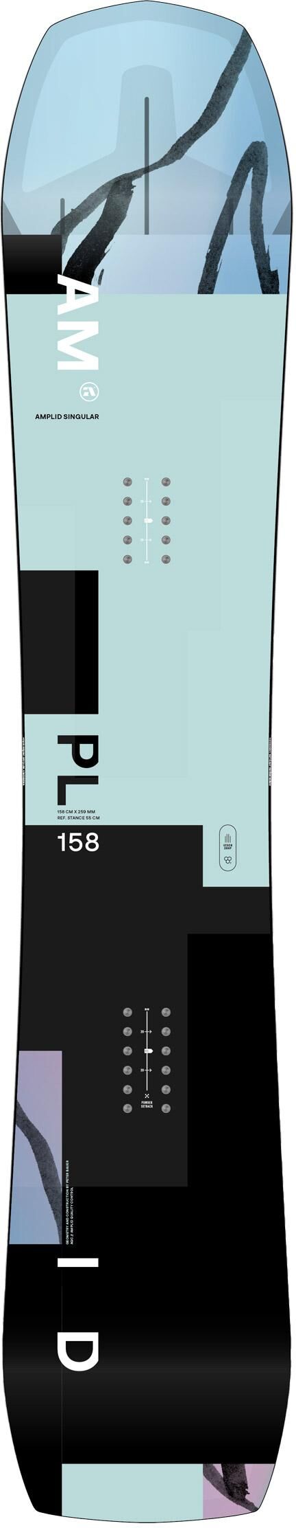 Amplid  - Singular - 162 - Planche Snowboard