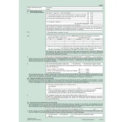 RNK Mietvertrag 524 Universal DIN A4 Übergabeprotokoll 2x4Blatt