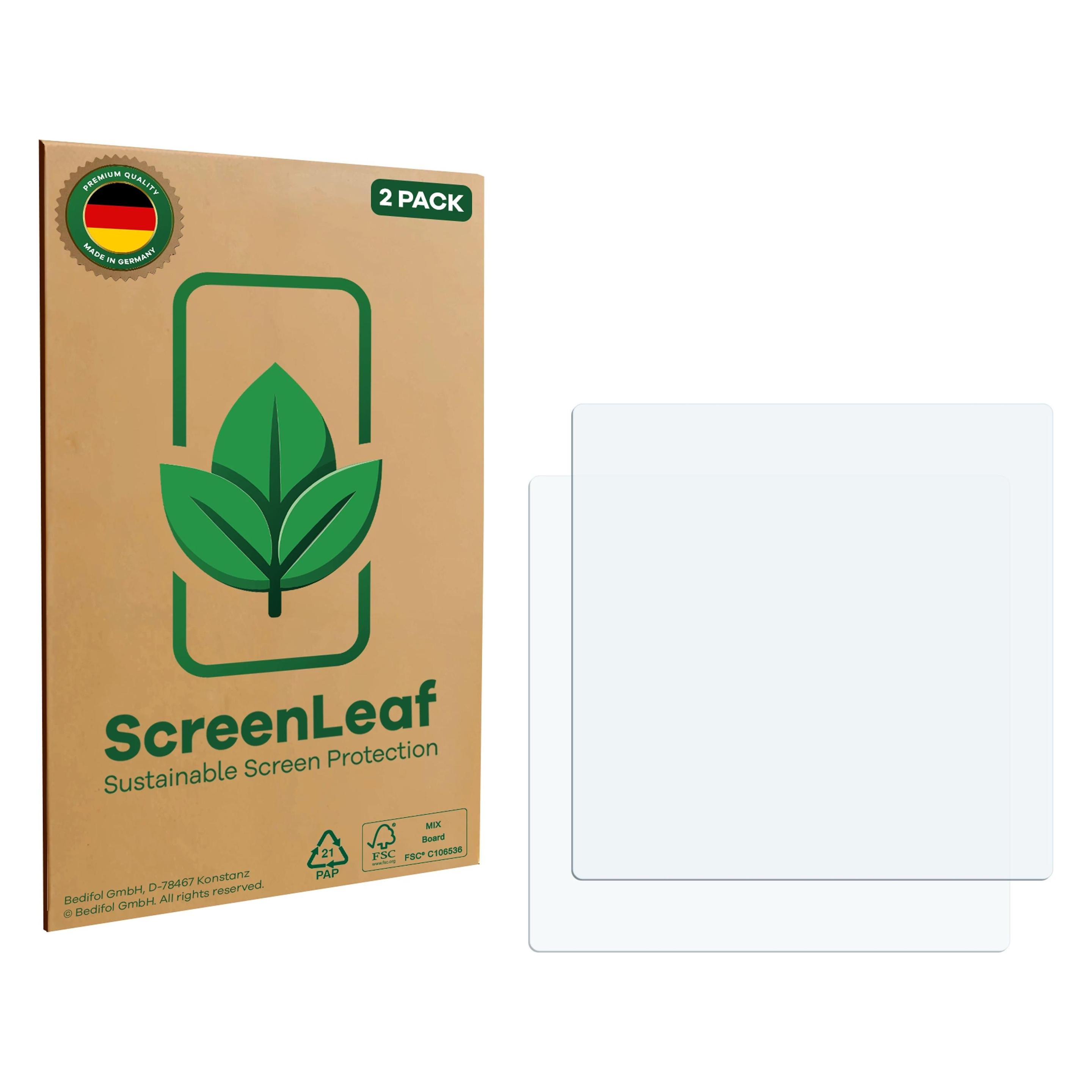 ScreenLeaf Schutzfolie für Sony ICF-C1 Displayschutz Display Schutz Folie Klar Transparent (6161567)