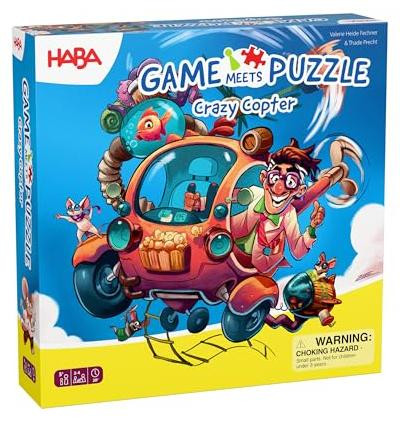 Haba Puzzel Crazy Copter educatief spel voor kinderen