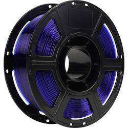Renkforce RF-7552268 Filament PETG, Tough PLA hitzebeständig, flexibel 1.75 mm 1 kg Blau, Durchsichtig 1 St.
