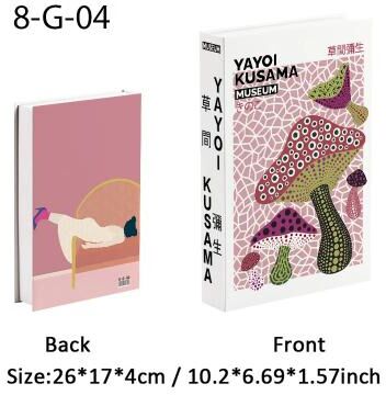 Uplift Treasures Lucky Cat Ukiyoe Decorative Book Storage Box 17 not Open