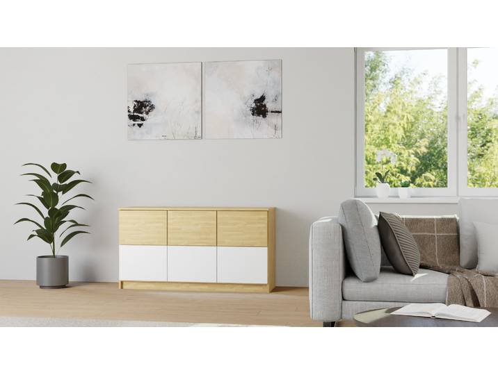 Moderne Schubladenkommode Esche