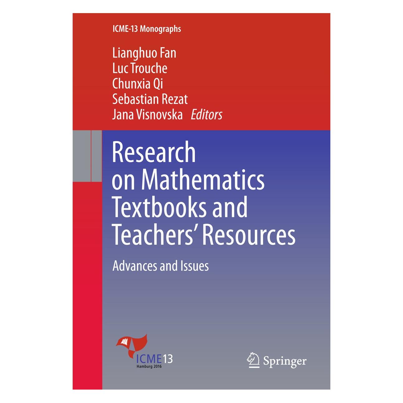 Springer Research on Mathematics Textbooks and T (Englisch, Hardcover, Chunxia Qi, Jana Visnovska, Lianghuo Fan, Luc Trouche, Sebastian Rezat) (9783319732527)