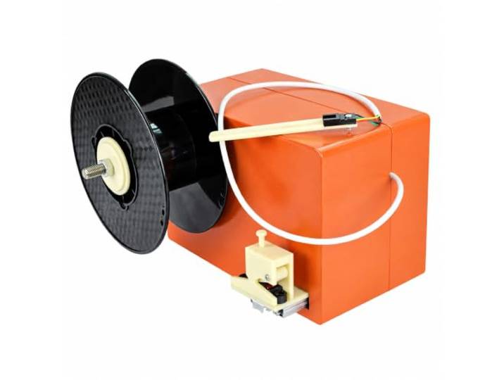 Filamentmaschine, Düsen 1,75/3,00 mm, 120 W WindingMachine Düsen 1,75/3,00 Mm, 300–650 Mm/Min Einstellbar, 120-W-Motor, Viele Materialien, Transparenter Trichter, Einfache Steuerung