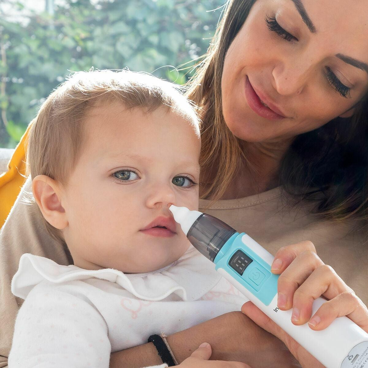InnovaGoods Oplaadbare neuszuiger voor kinderen met 6 snelheden en USB-oplaadfunctie