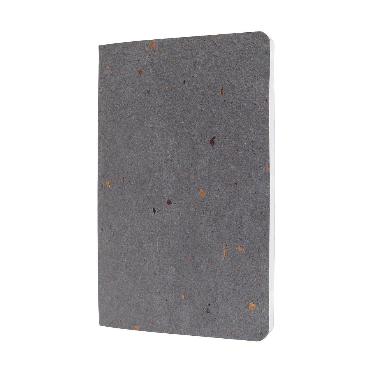 SIGEL Notizbuch RE-UP A5 kariert, dunkelgrau Softcover 100 Seiten
