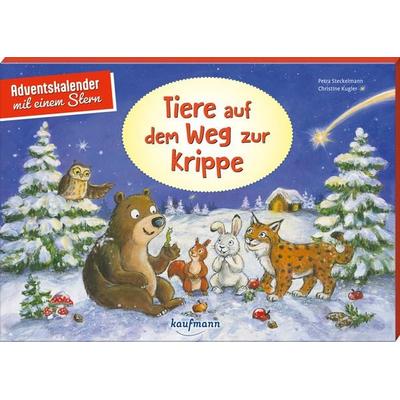Tiere auf dem Weg zur Krippe