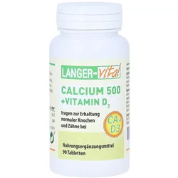 Calcium 500 Mg+d3 10 μg Tabletten 90 St