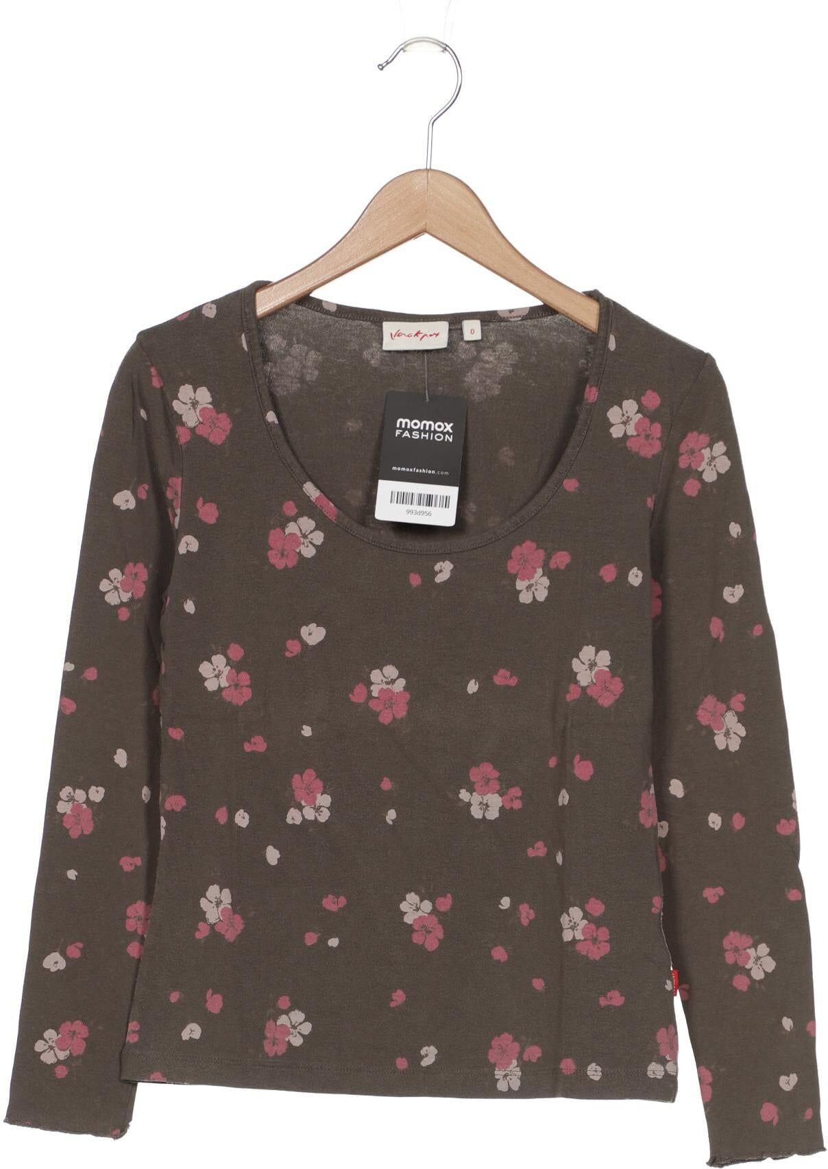 Jackpot Damen Langarmshirt, Grau, Gr. Xxs, Baumwolle / Viskose / Elasthan - Second Hand