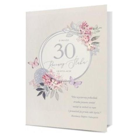 Nuance Karte B6 Hochzeitstag 30 (47597402)