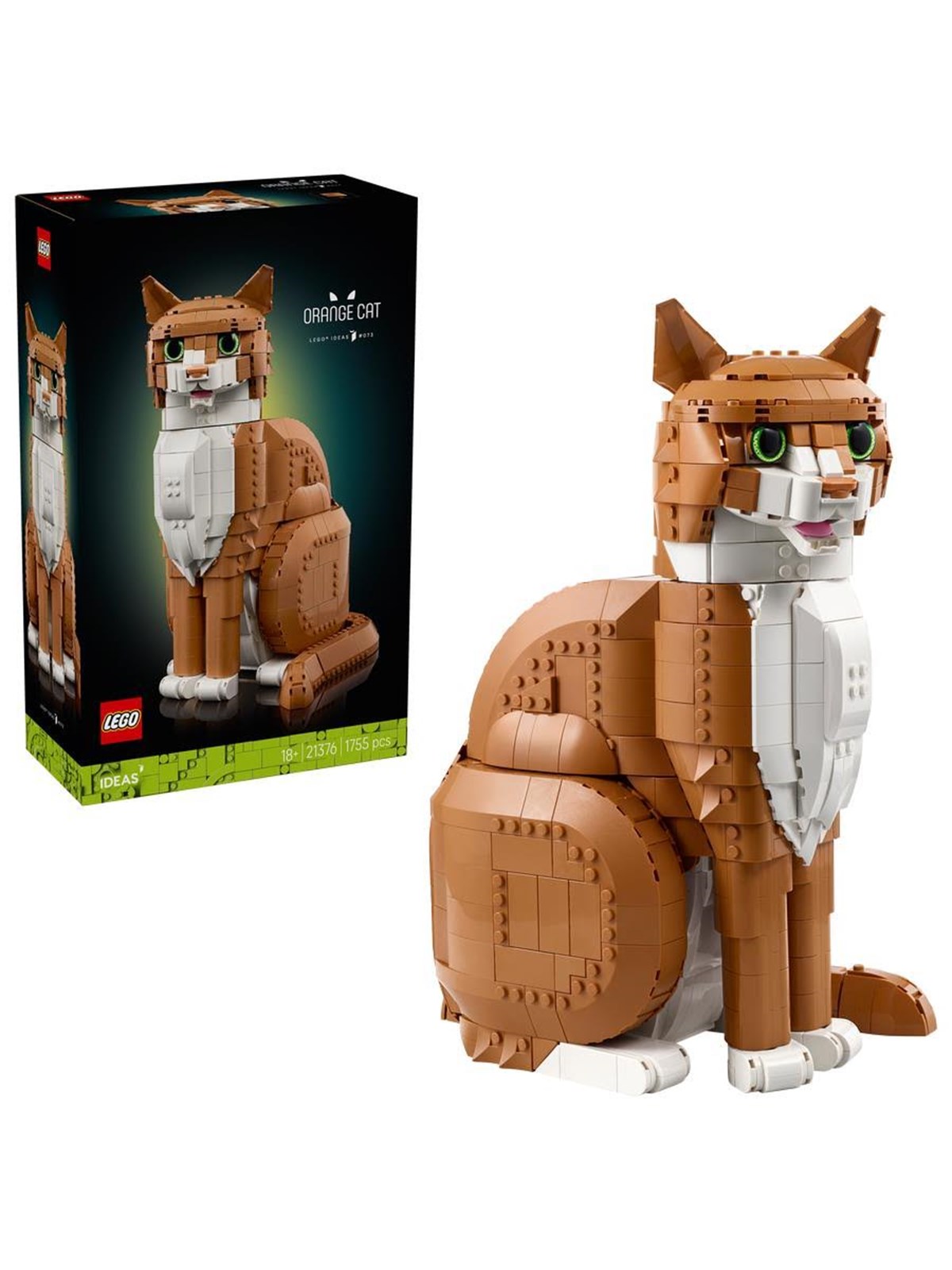 LEGO Ideas 21376 Orangefarbene Katze