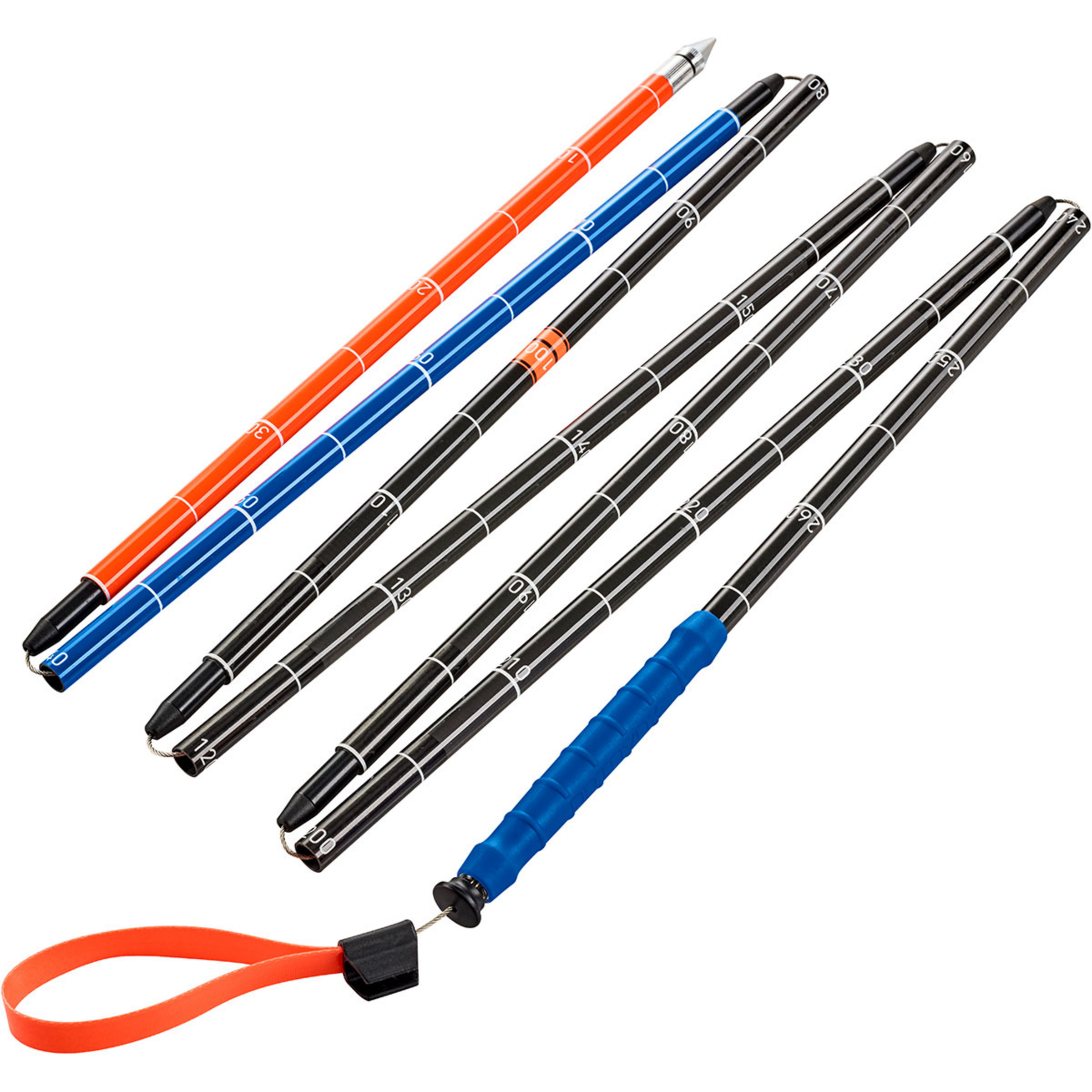 Ortovox Carbon 280+ PFA Lawinensonde Sonde schwarz Größe 280cm Trekking