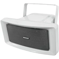 Omnitronic Hs-50 (Aktiv, 1x 30 W), PA Lautsprecher, Weiss