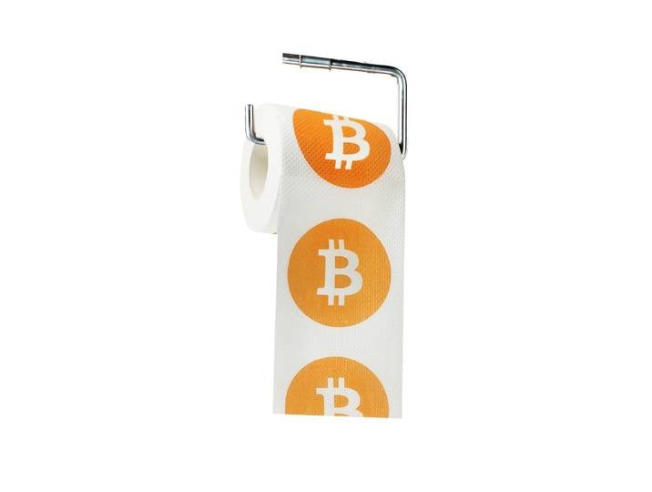 Toilettenpapier Bitcoin