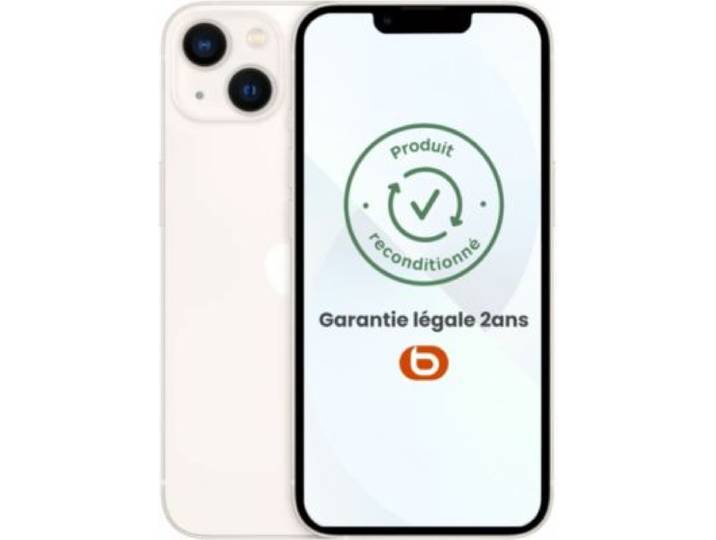 Apple - Smartphone Iphone 13 5g 128go Blanc