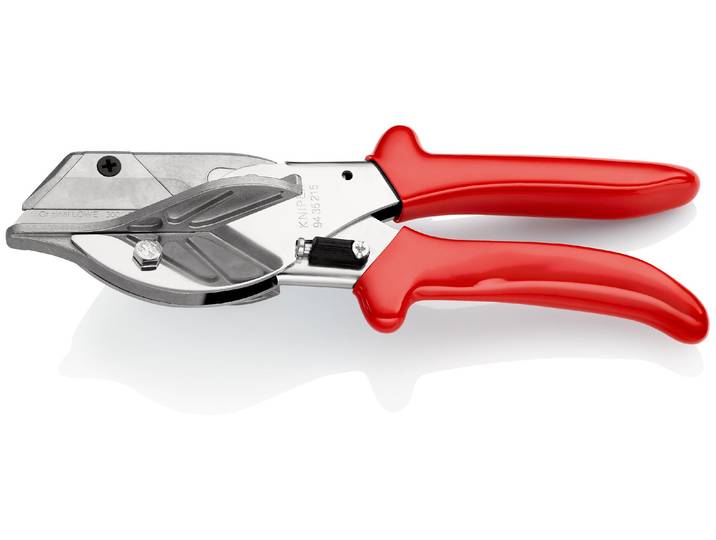 Ciseaux à onglet Knipex chromés\, poignées avec gaines en plastique en 215 - 94 35 215