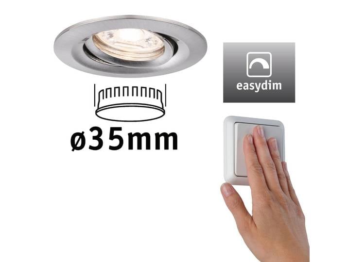 Paulmann Luminaire LED encastré Nova Mini Plus Luminaire individuel orientable