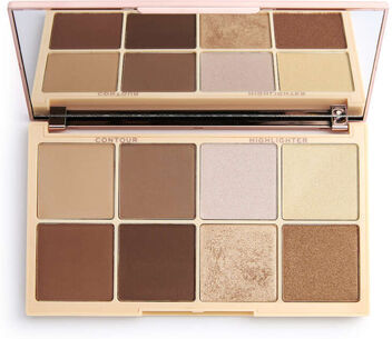 Makeup Revolution Rev X Roxxsaurus Contour And Highlighter Palette 8 x 2,5 gr