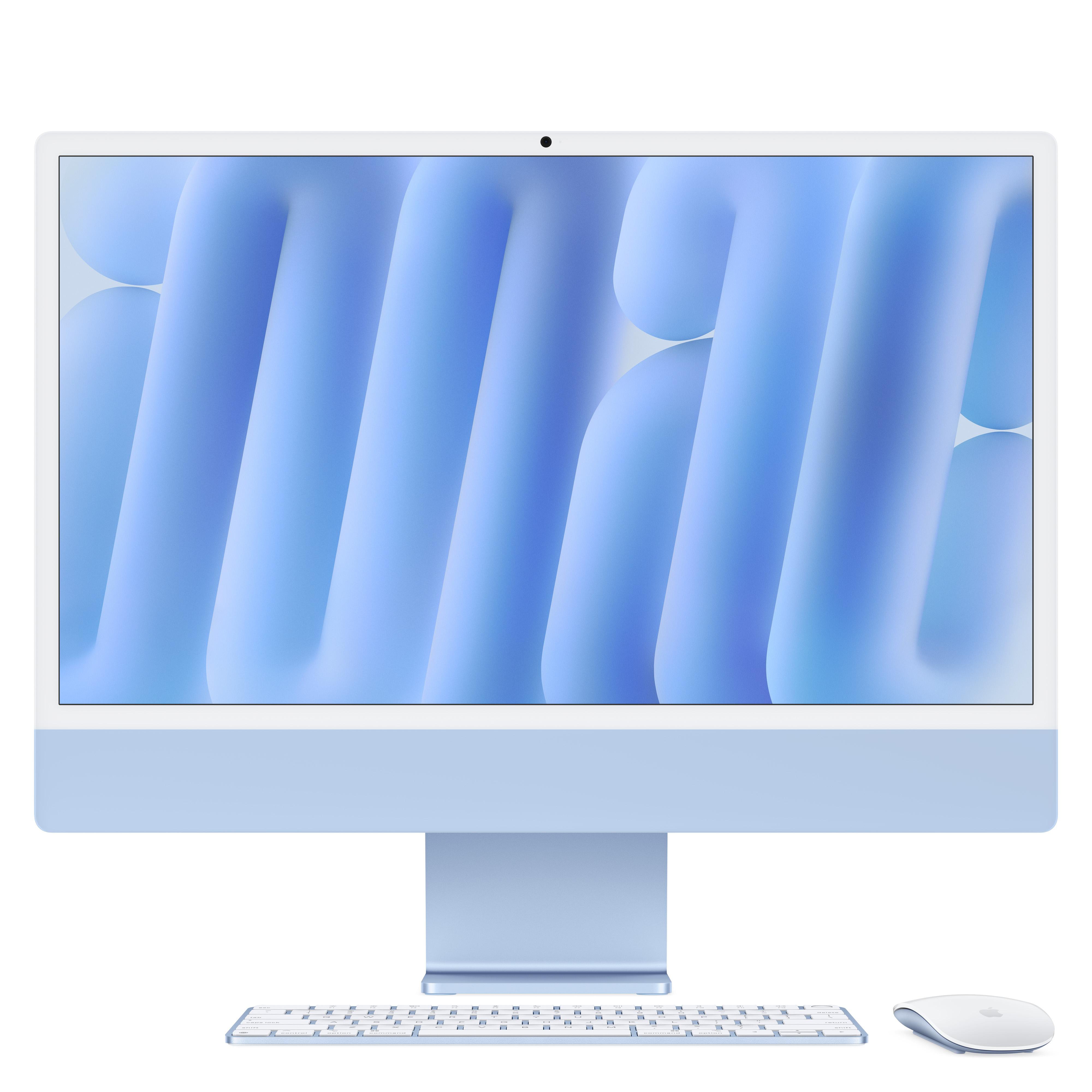 Apple iMac 24" Retina 4,5K 2024 M4/32/2TB 10C GPU Blau NUM NTG