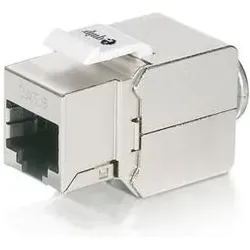 equip 8 x Keystone Jack Cat.6 LSA voll geschirmt werkzeugfreier Anschluss (Keystone Modul), Zubehör Netzwerk