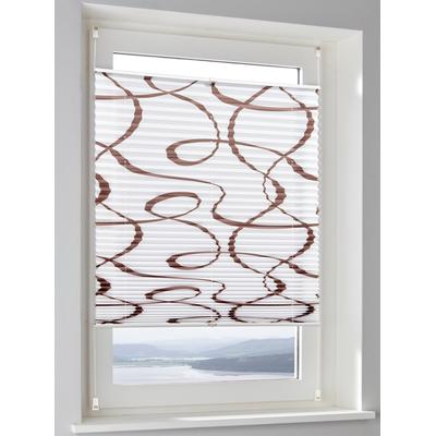 Jalousie HEINE HOME Gr. 5, weiß, braun, B:80cm H:130cm, Jalousien