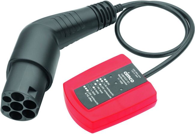CIMCO Testeur de prise murale CIMTEST E1 11 1450 (111450)