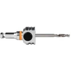 Mandrex MXqs Aufnahmedorn 6-kant 11 mm mit HSS Zentrierbohrer | 105 mm