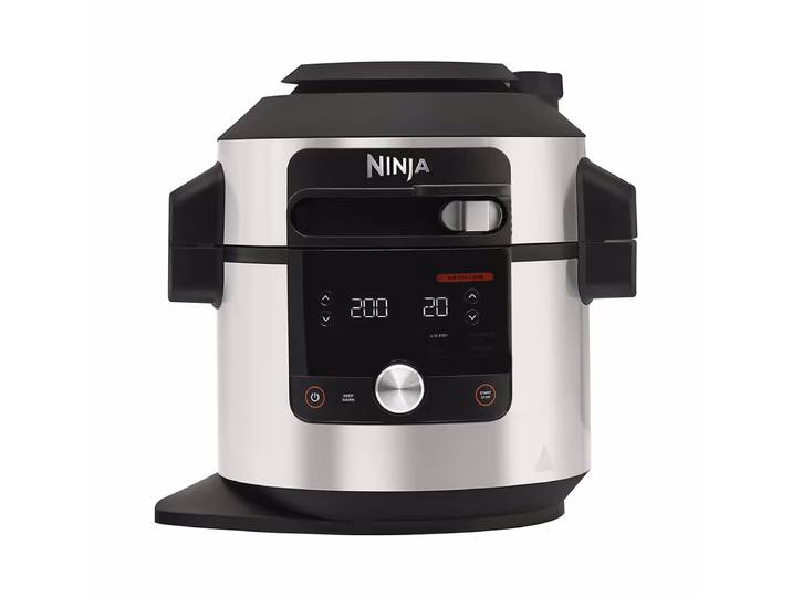 Ninja Foodi 12-in-1 SmartLid Multikocher OL650CH – Reiskocher – schwarz / grau