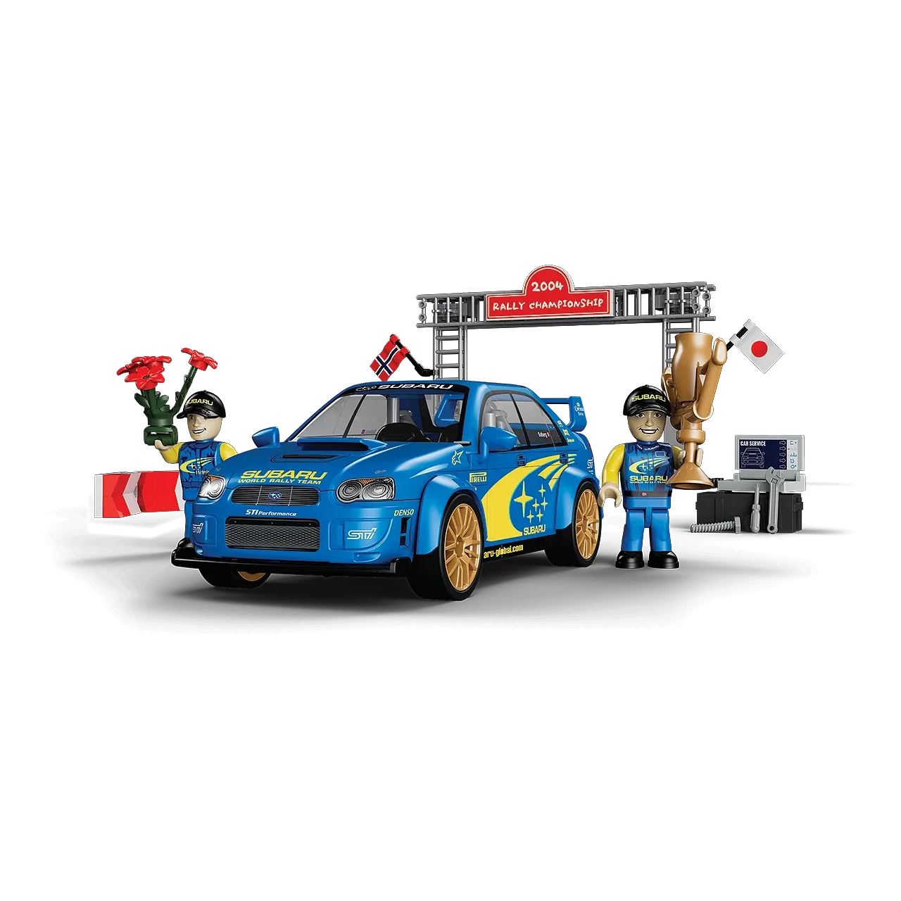 Cobi Subaru Impreza WRC 2004 (Maßstab 1:35)
