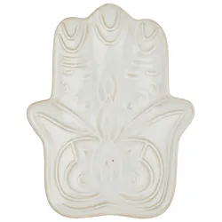 Dekoteller Elony I in Creme