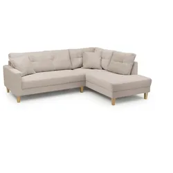 BOOOM Ecksofa Donna Cord Mink