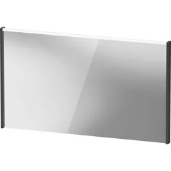 Duravit D-Code Spiegel, LED-Lichtfeld oben, 1200x700mm, externer Lichtschalter notwendig, 9 W, DC7079049490000, Farbe: Graphit matt