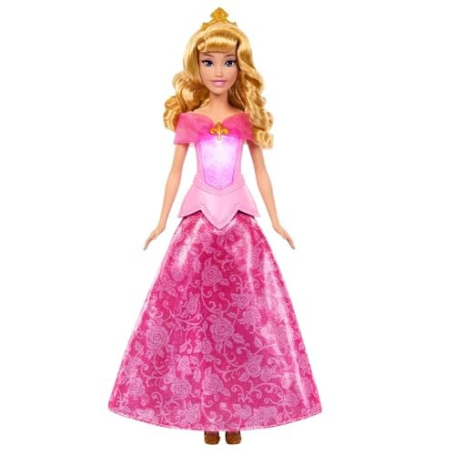 Mattel Disney Princess Aurora pop in magische jurk met licht