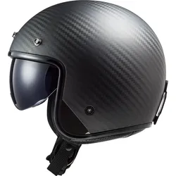 LS2 OF601 Bob II Carbon, Jethelm - Matt-Schwarz - L