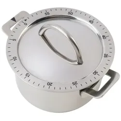 Eva Küchentimer magnetisch Kochtopf Edelstahl