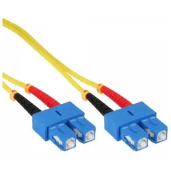 INLINE LWL Duplex Kabel, SC/SC, 9/125üm, OS2, 7,5m