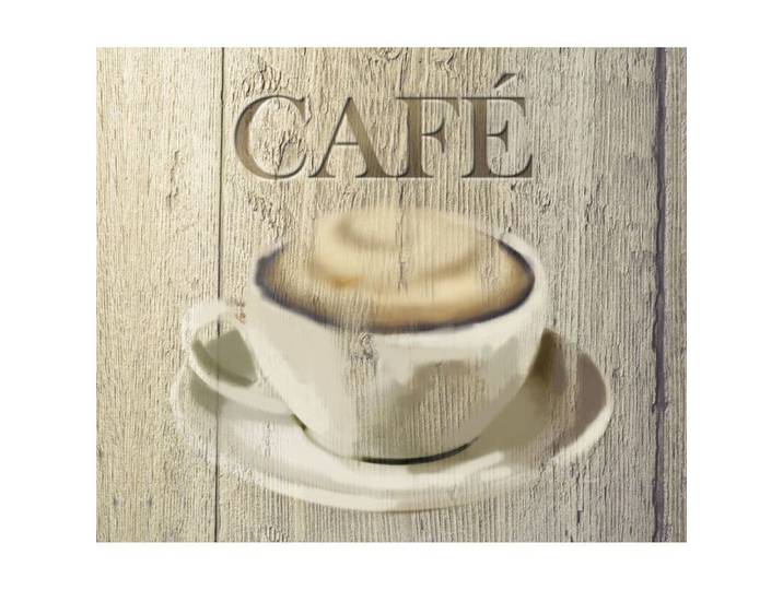 Wenko - Fond de hotte Café - L. 50 x l. 60 cm - Marron