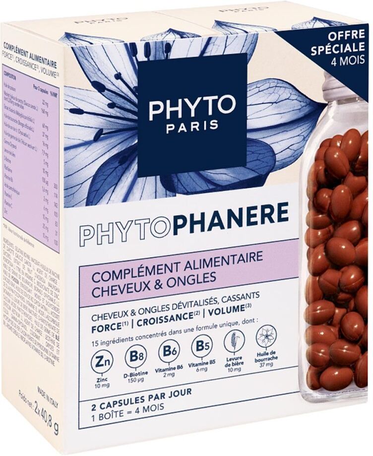 Phytophanere Kapseln Duo Haare+Nägel 2X120stk