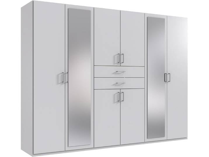 Wimex Kleiderschrank Diver Drehtürenschrank mit Spiegel, in der Breite 270cm Bestseller Schlafzimmerschrank wahlweise 3 Innenausstattungen