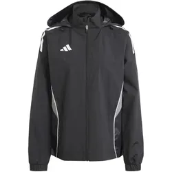 adidas Tiro 25 Competition Allwetterjacke Damen - schwarz/grau/we