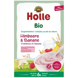 Ziegenmilchbrei - Himbeere & Banane