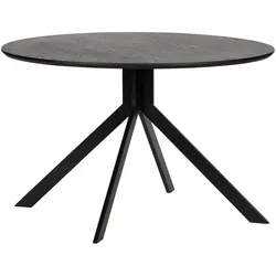 Tchibo - Woood Esstisch »Bruno« - 1x132,5x132,5cm - schwarz -